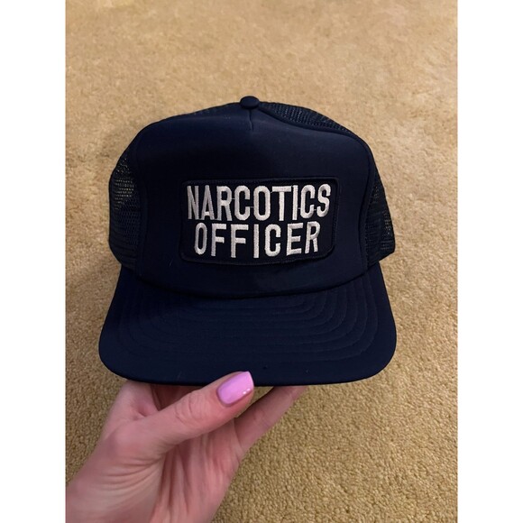 Other - Narcotics Officer Navy Blue Snapback Hat